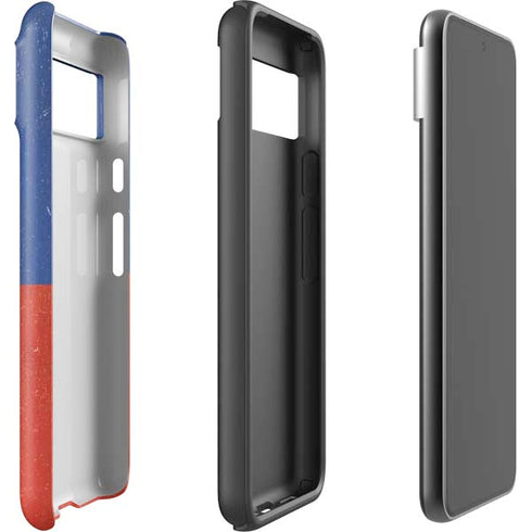 Haitian Flag Distressed Google Pixel 8 Pro Impact Case
